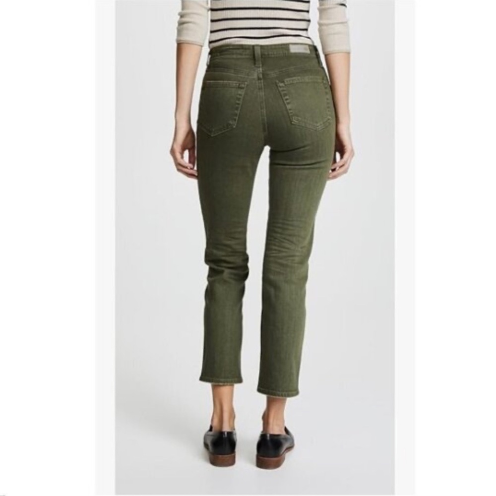 AG Adriano Goldschmied The Isabelle Vintage High-Rise Straight Leg Crop Jean - Picture 3 of 11